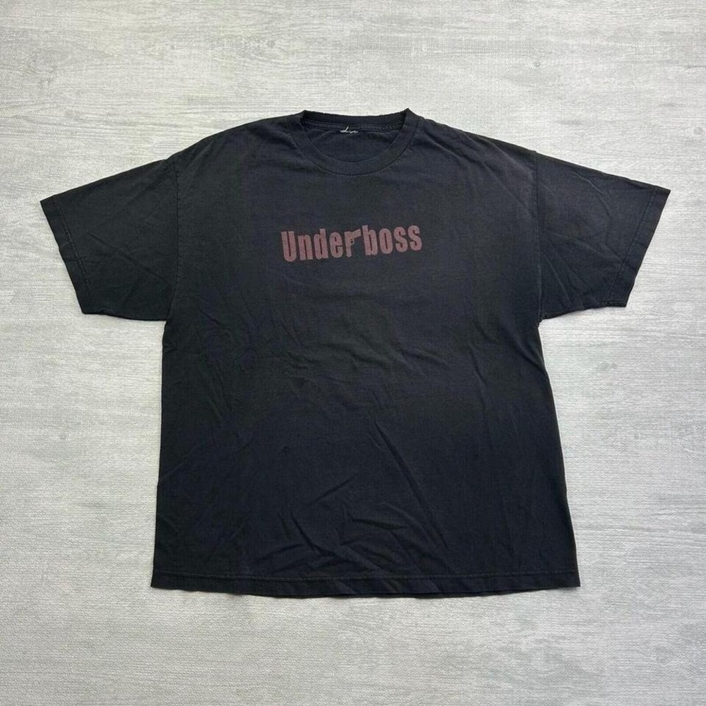 Vintage The Sopranos Shirt Adult Large Black The Underboss HBO Television Mafia